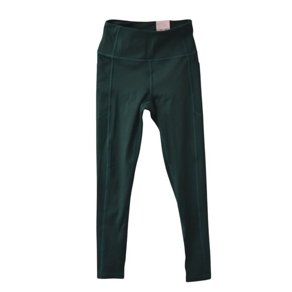 Victorias Secret Leggings Womens 2 High Rise 7/8 Length Pockets Flow on Point - Picture 1 of 7